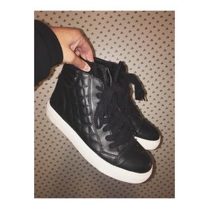 Steve Madden Leather Sneakers